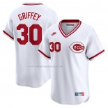 Camiseta Beisbol Hombre Cincinnati Reds Ken Griffey Throwback Cooperstown Limited Blanco