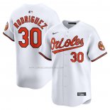Camiseta Beisbol Hombre Baltimore Orioles Grisson Rodriguez Primera Limited Blanco