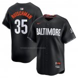 Camiseta Beisbol Hombre Baltimore Orioles Adley Rutschman City Connect Limited Negro