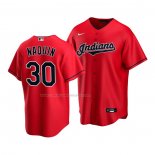Camiseta Beisbol Nino Cleveland Guardians Tyler Naquin Replica Alterno 2020 Rojo